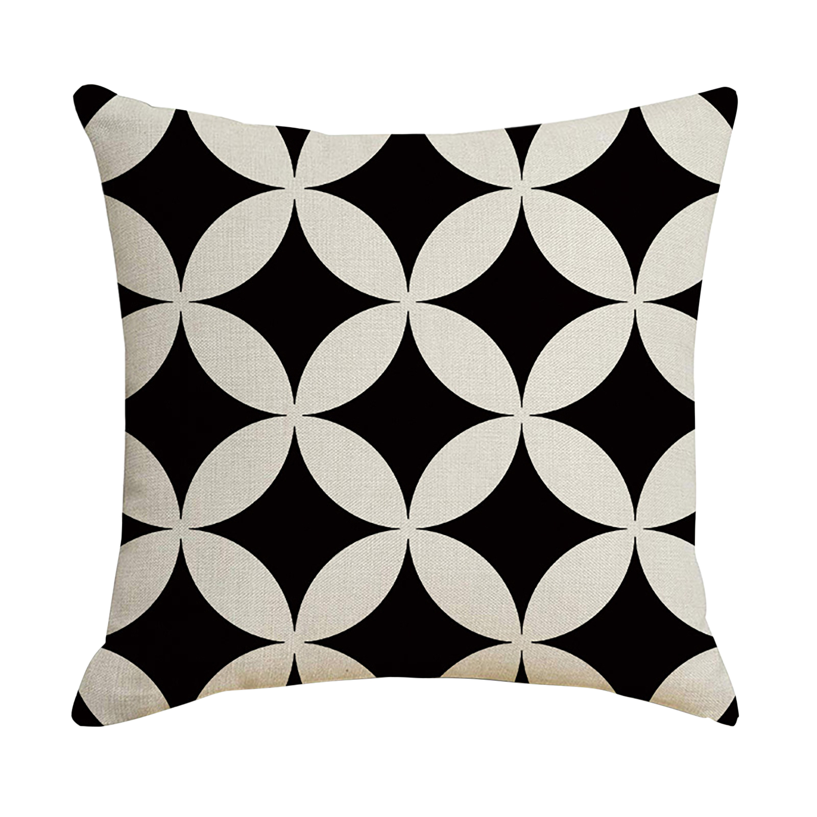 Taupe Pillows Decorative Throw Pillows Black White Waterproof Hugging Pillow Household Design Pattern Sand Pillow 4 Standard Pillows